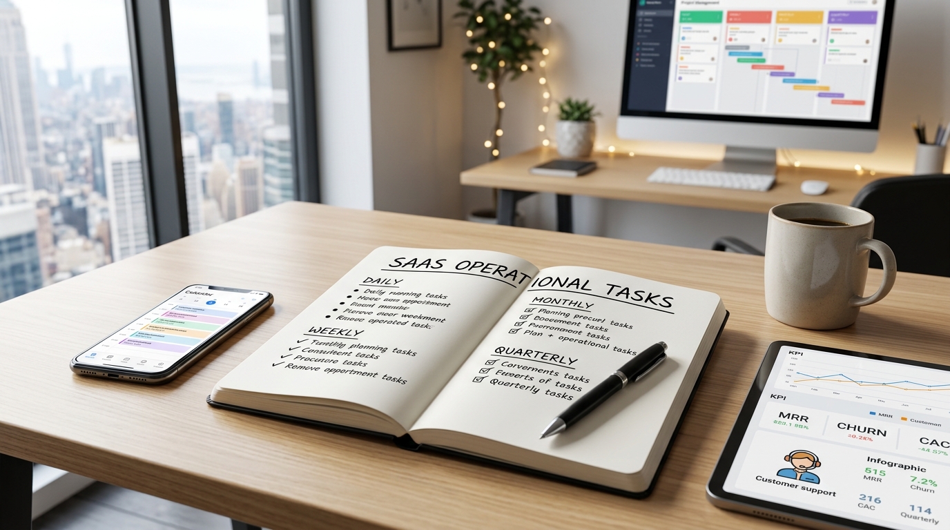 SAAS Business Operational Task List